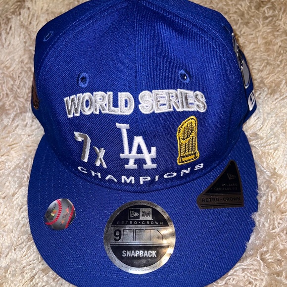 New Era | Accessories | Rare La Dodgers Hat Made With Patches Stylish And Fun | Poshmark